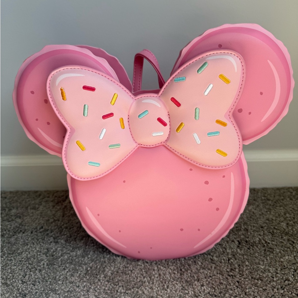 Loungefly Minnie Macaroon Backpack with Sprinkles